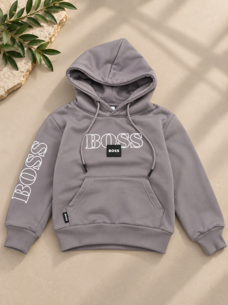 بلوز ولادي Boss شتوي مبطن 2-6