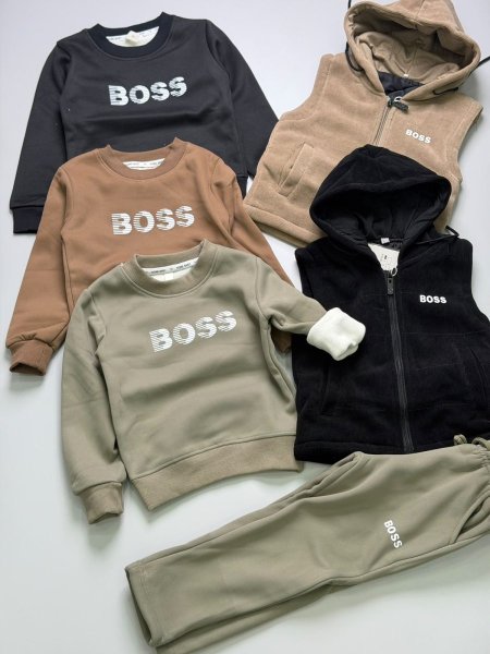 ترنك ولادي ثقيل 3 قطع Boss 10-16